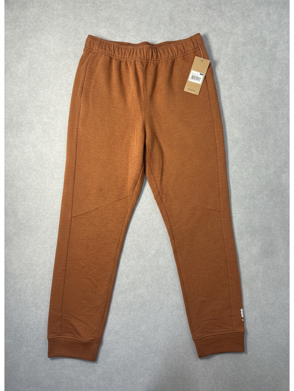 Balance collection Brown Jogger Sweatpants with Elastic Waistband L